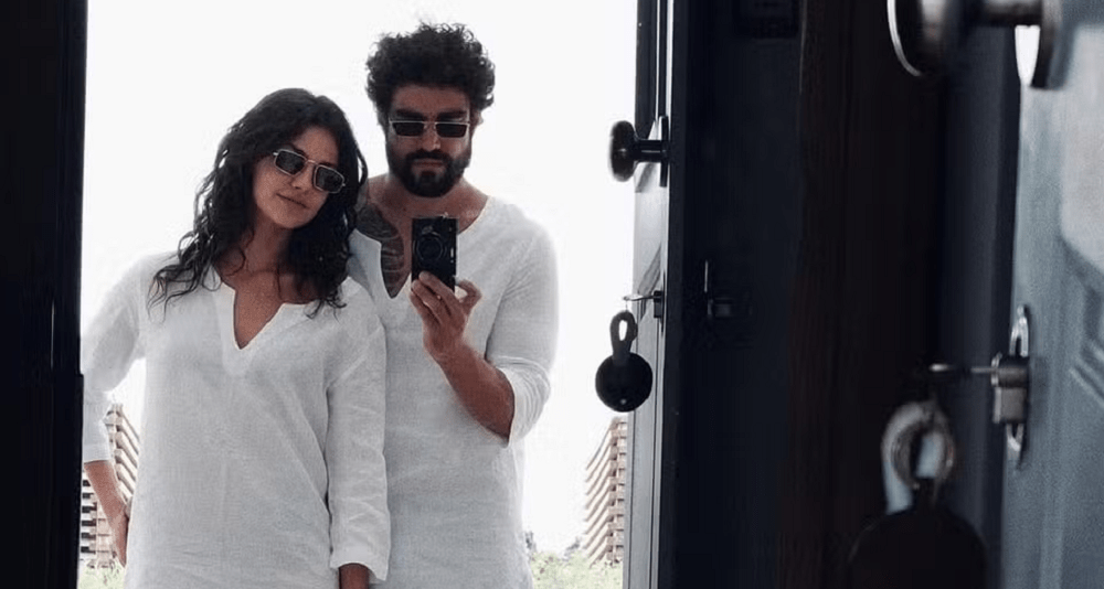 Caio Castro posta fotos de viagem romântica com Vitória Bohn em Portugal