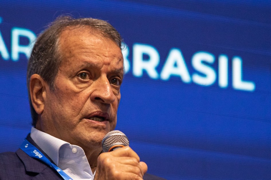 O presidente nacional do Partido Liberal (PL), Valdemar Costa Neto, participa da abertura do 3º Seminário Brasil