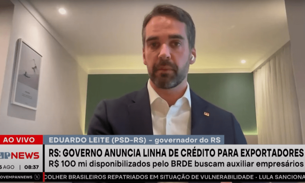 Eduardo Leite critica prisão domiciliar de Bolsonaro e a chama de ‘esforço para exterminar o campo adversário’