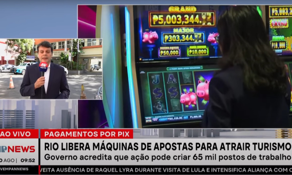 Rio de Janeiro libera máquinas de apostas em estabelecimentos comerciais