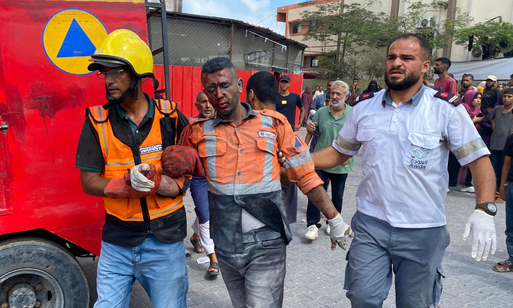 Ataque israelense contra hospital em Gaza mata quatro jornalistas