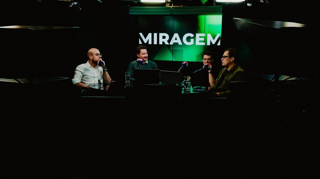 Jovem Pan lança ‘Miragem Podcast’, novo programa sobre tecnologia, consciência e os futuros possíveis da humanidade