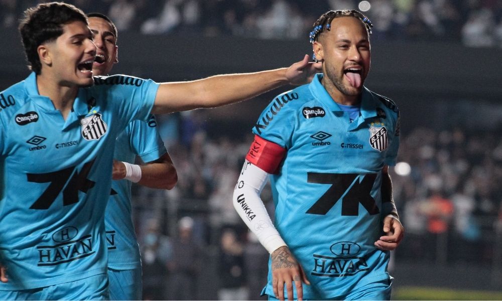 Com brilho de Neymar, Santos bate Juventude por 3 a 1 e sai da zona de queda