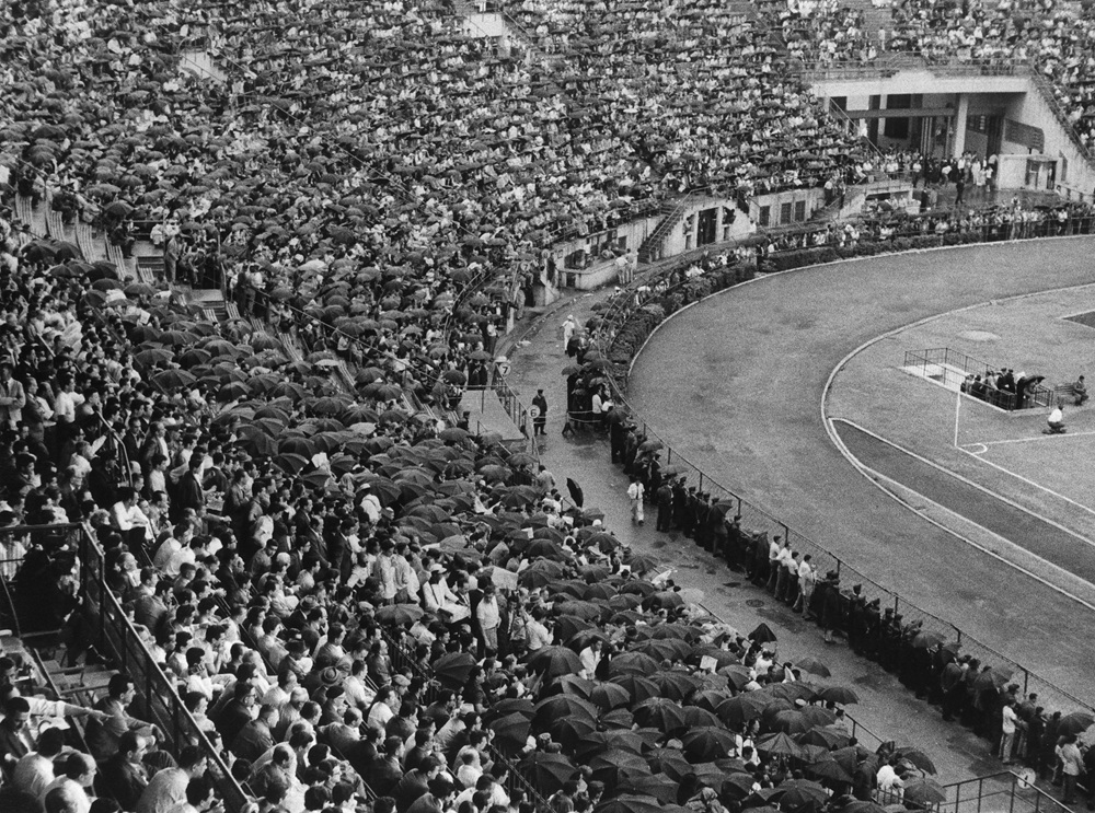 Final do Paulista de 1959 foi marcada pelo equilíbrio entre Palmeiras e Santos