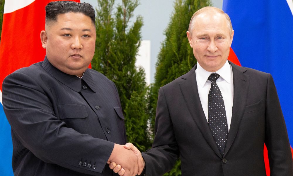 Kim Jong Un promete 'apoio inabalável' a Putin na guerra contra Ucrânia