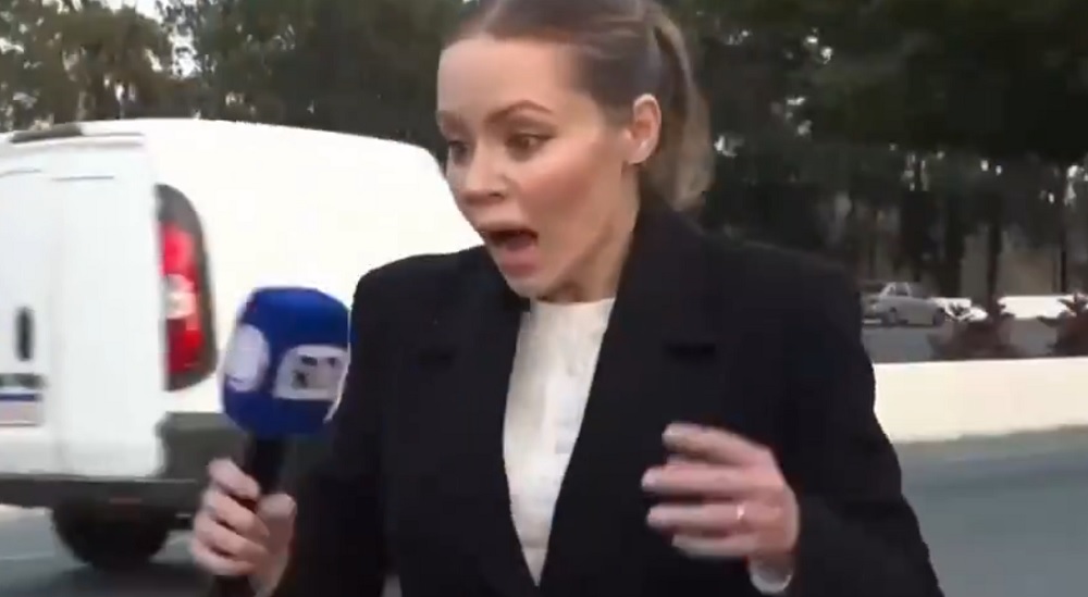 Reporter assaltada