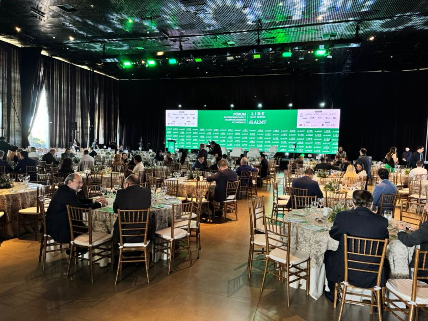 Fórum Lide em Cuiabá acontece no Espaço Reali, no Buffet Leila Malouf