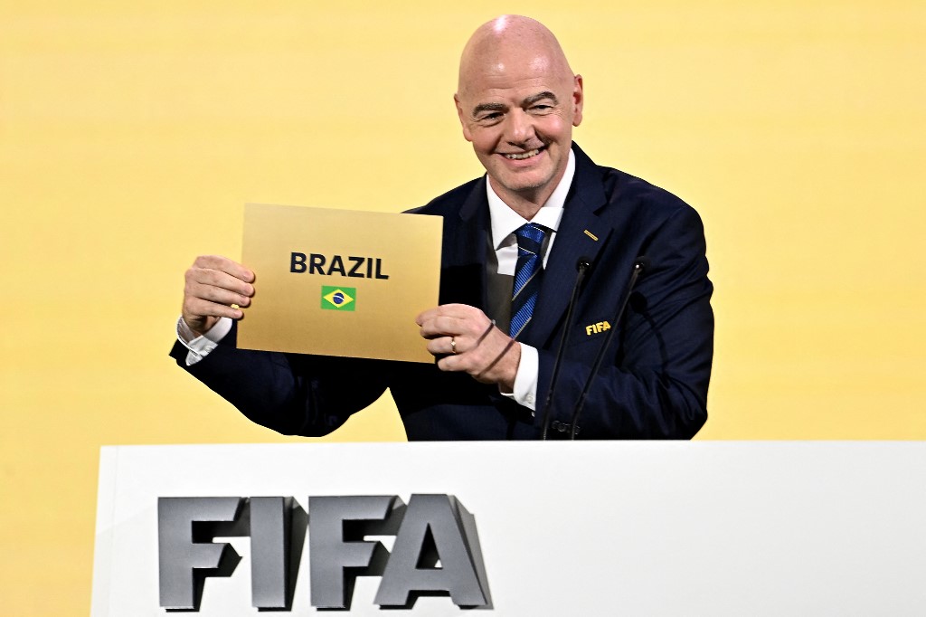 Infantino elogia desempenho dos clubes brasileiros no Mundial de Clubes: ‘Sucesso fantástico’