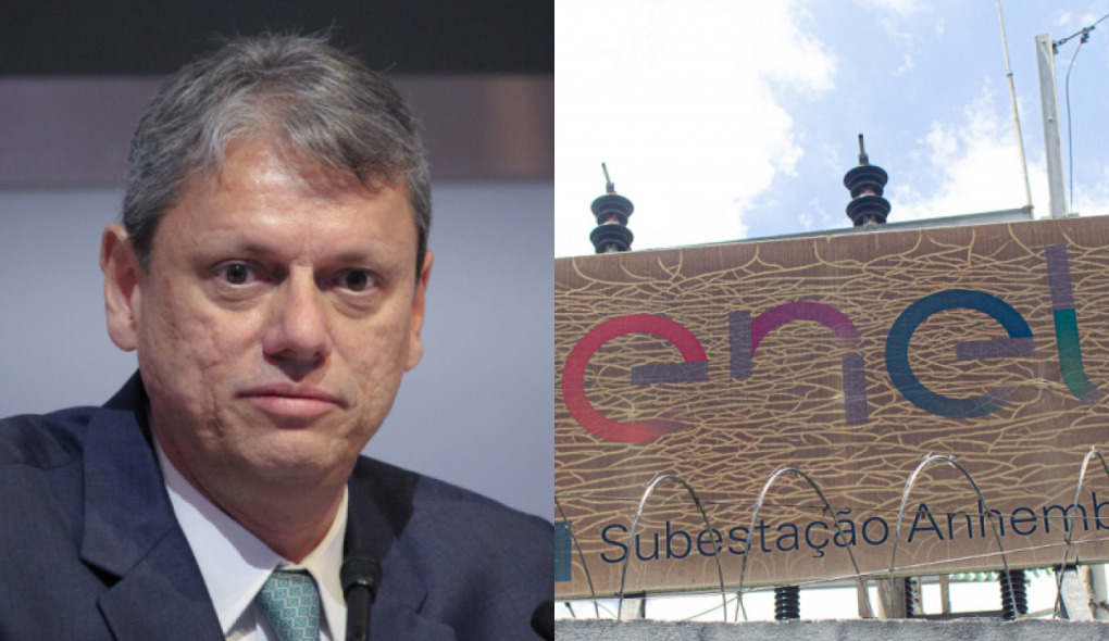 Tarcísio critica Enel e promete 'varrer' concessionária de São Paulo