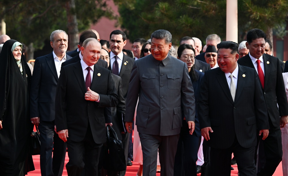 UE vê encontro entre Xi Jinping, Putin e Kim Jong Un como ameaça direta à ordem internacional