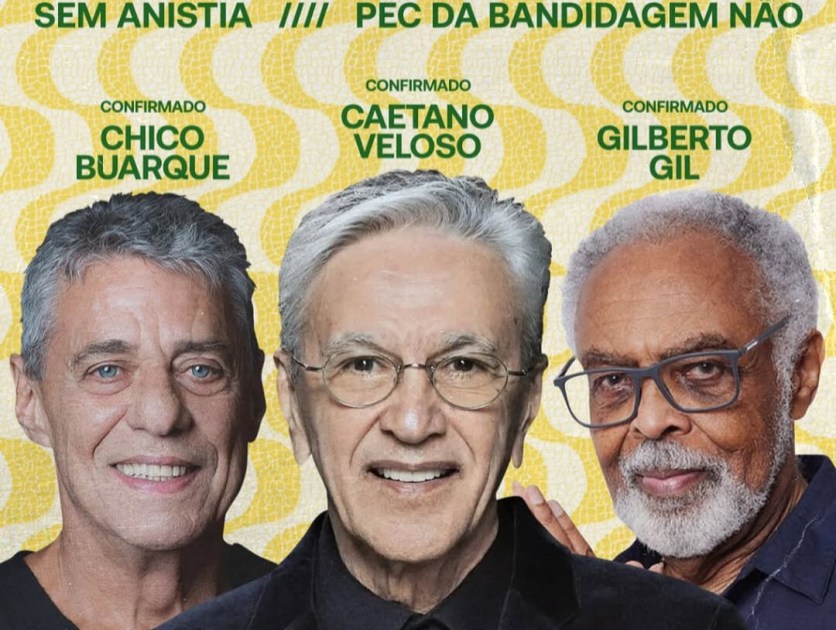 Banner da manifestação no Rio divulgado pelos organizadores