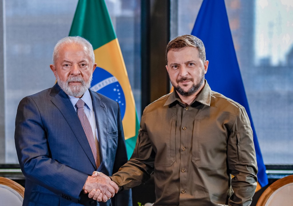 Lula deve se reunir com Zelensky nesta quarta-feira, em Nova York
