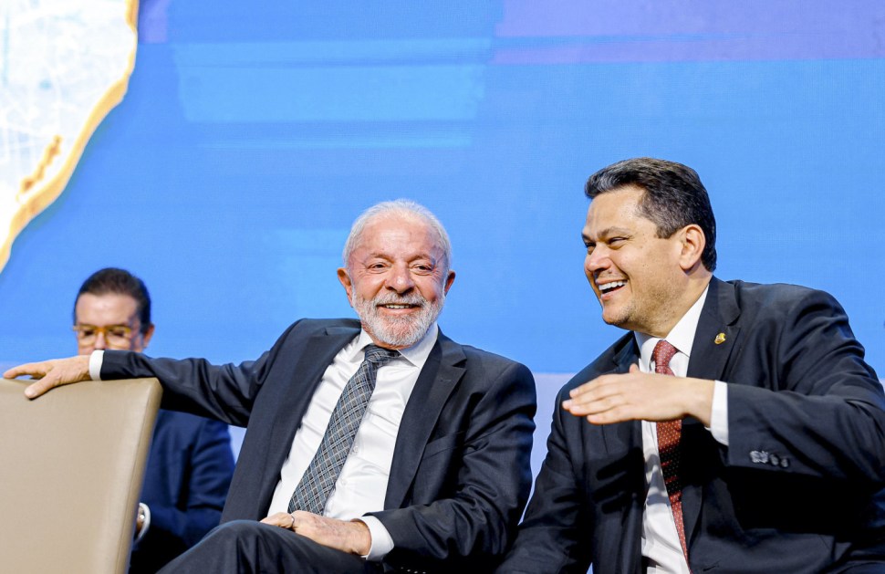 Lula e Davi Alcolumbre