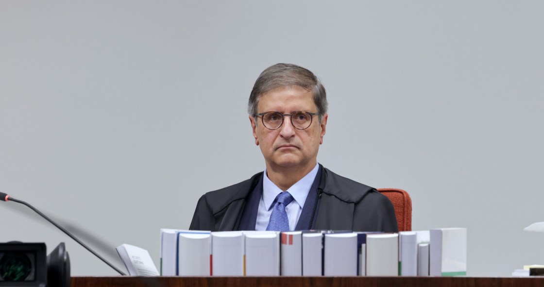 Gonet durante julgamentos da Ação Penal 2668 - Núcleo 1 Antonio Augusto/STF