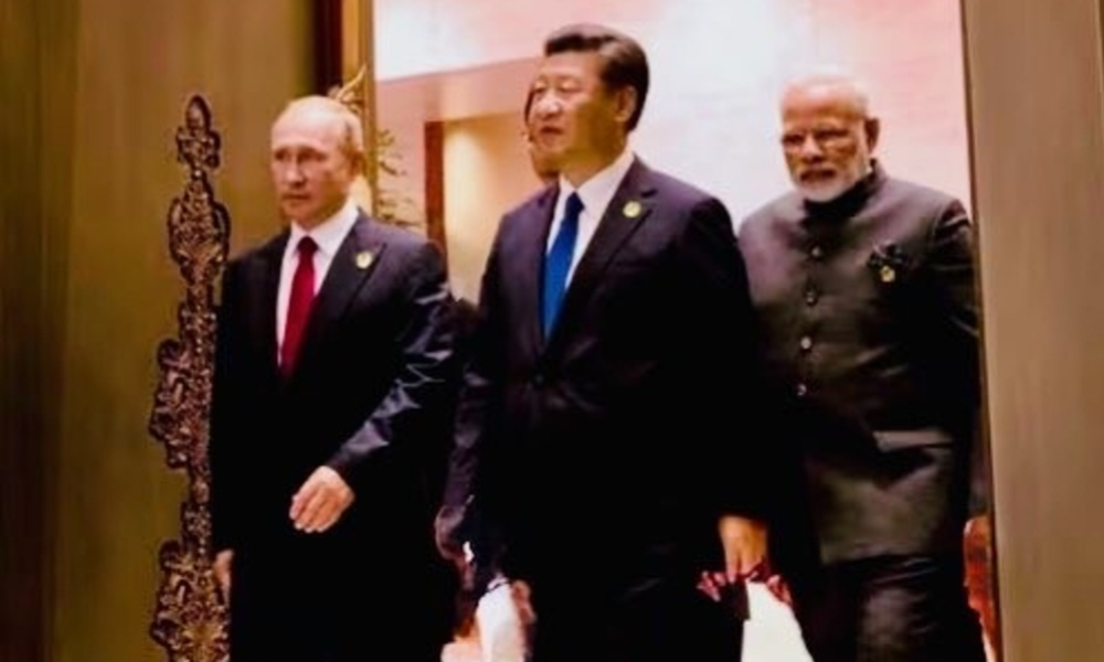 Donald Trump afirma que 'parece que perdemos a Índia e a Rússia para a China'