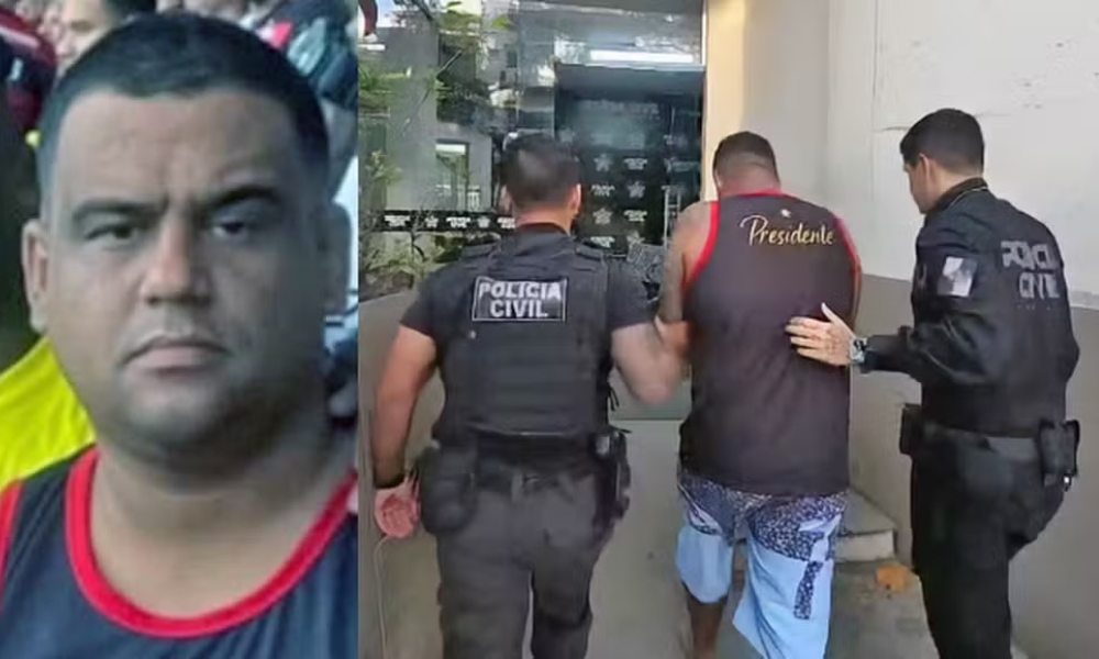 Presidente da Torcida Jovem do Flamengo é preso por morte de vascaíno