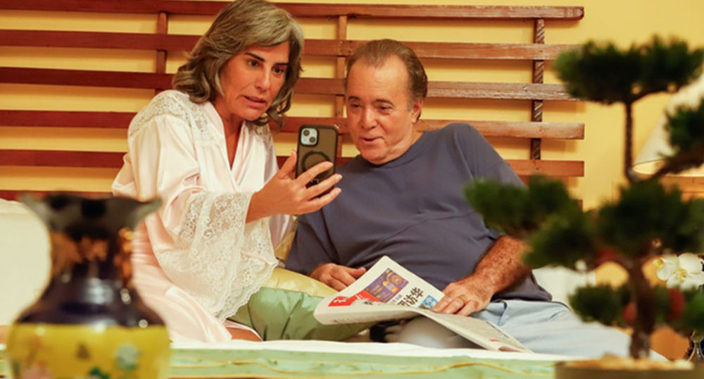 Tony Ramos e Glória Pires finalizam gravações de ‘Se eu Fosse Você 3’