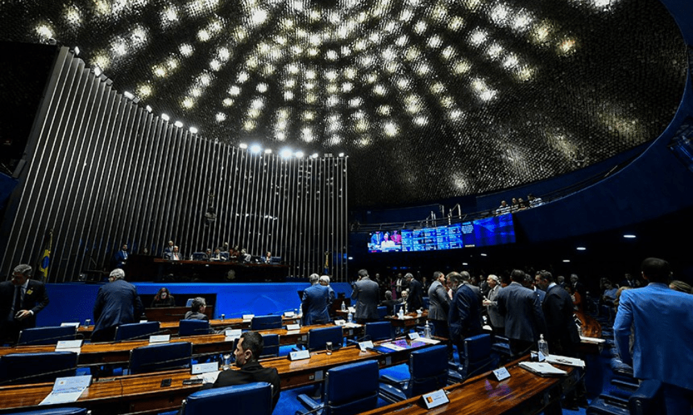 A maioria dos senadores manifestou apoio, afirmando que o texto é um avanço na proteção das crianças Carlos Moura/Agência Senado Fonte: Agência Senado