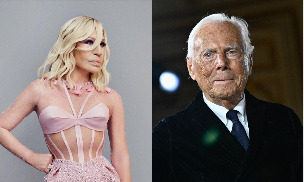 Mundo perdeu um 'gigante' com a morte de Armani, afirma Donatella Versace