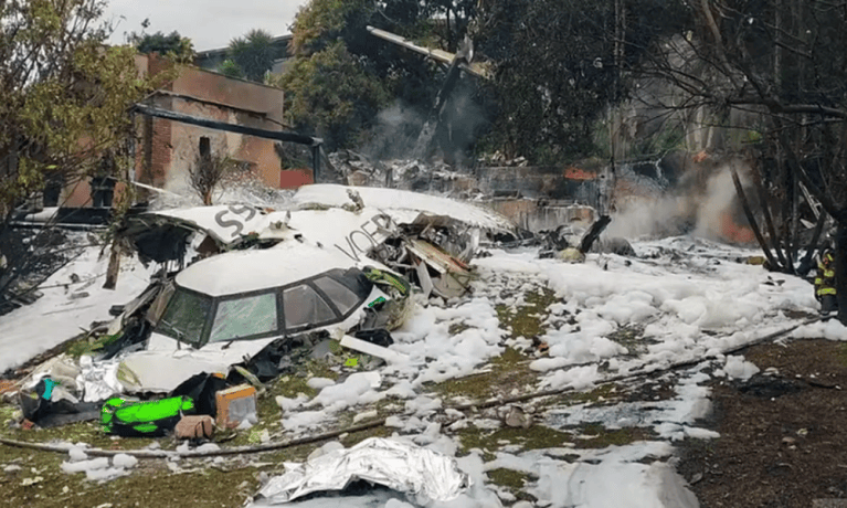 O acidente com o avião da Voepass/Passaredo, ocorrido em 9 de agosto de 2024 e que matou 58 passageiros e quatro tripulantes.