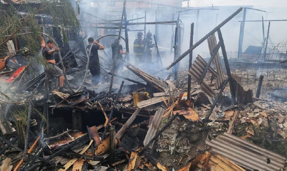 Incendio em Cubatão