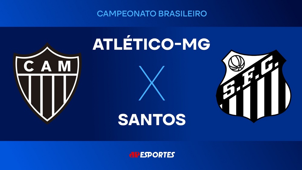 Confira como foi a transmissão da Jovem Pan do jogo entre Atlético-MG e Santos
