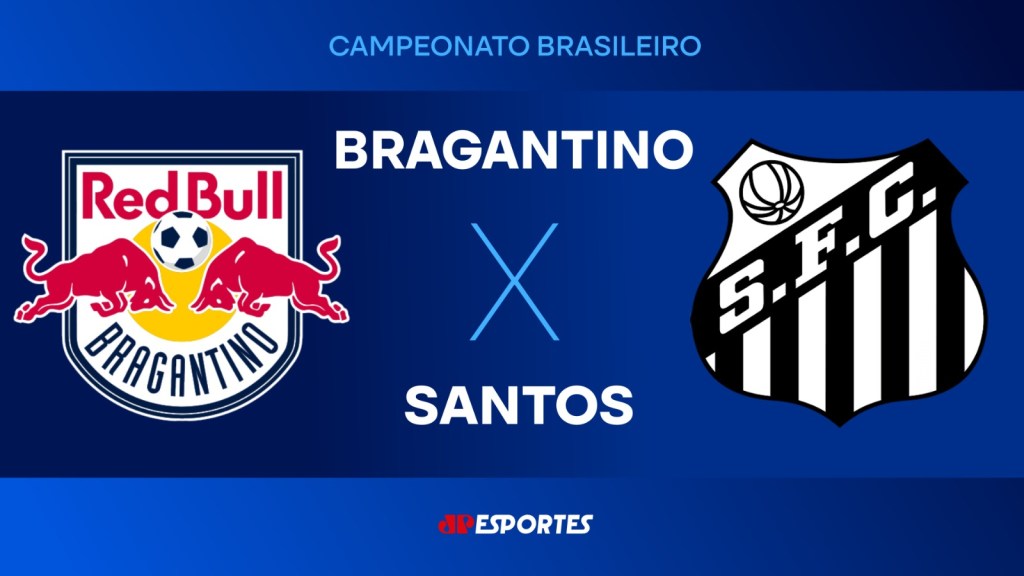 Confira a transmissão da Jovem Pan de Red Bull Bragantino x Santos