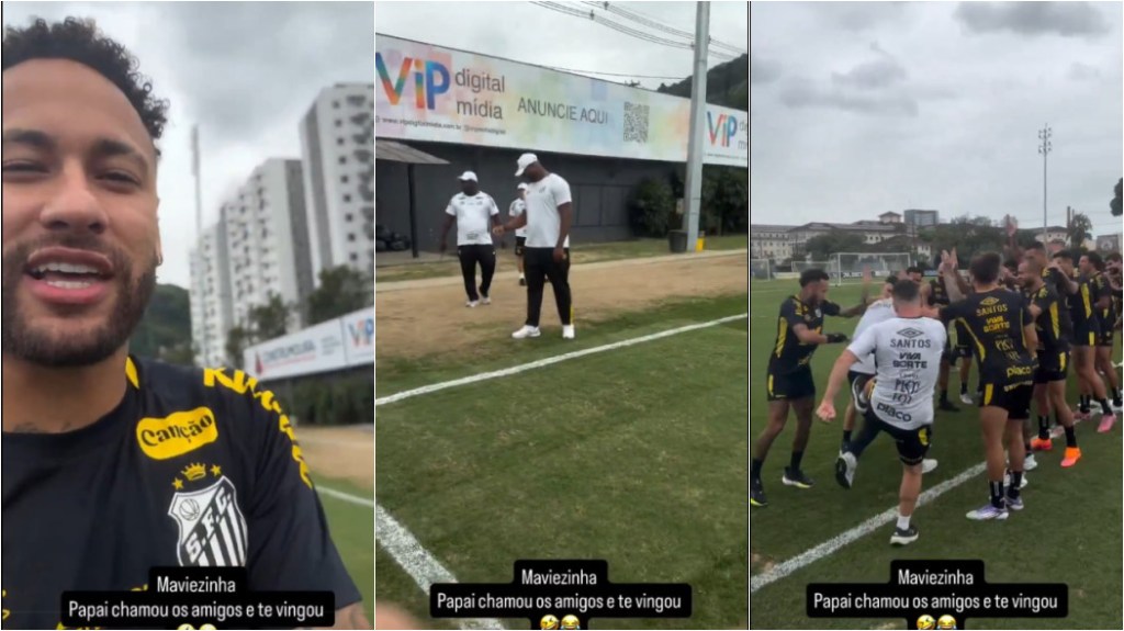 Neymar ‘vinga’ Mavie após segurança acertar bolada em sua filha durante clássico; veja vídeo