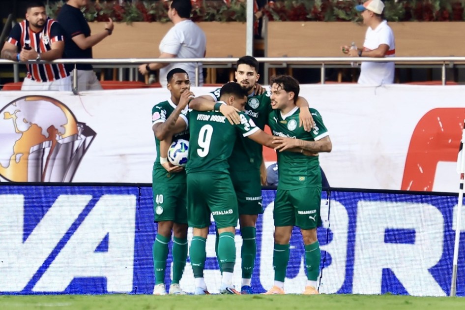Palmeiras comemoram