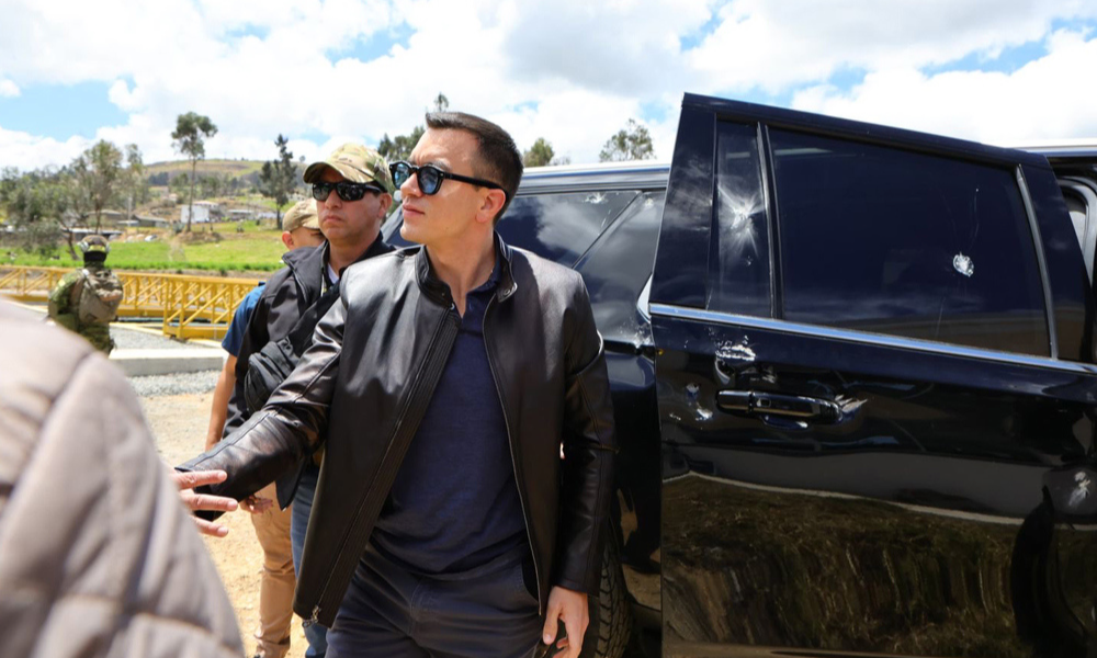 Ministro do Equador diz que indígenas tentaram assassinar presidente Noboa
