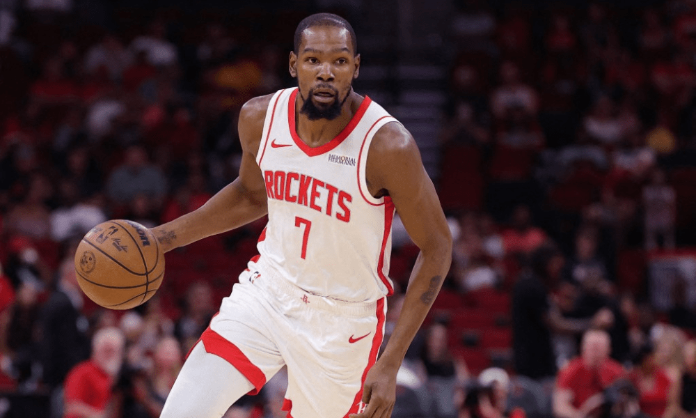 Kevin Durant renova com o Houston Rockets e se torna o jogador mais bem pago na história da NBA
