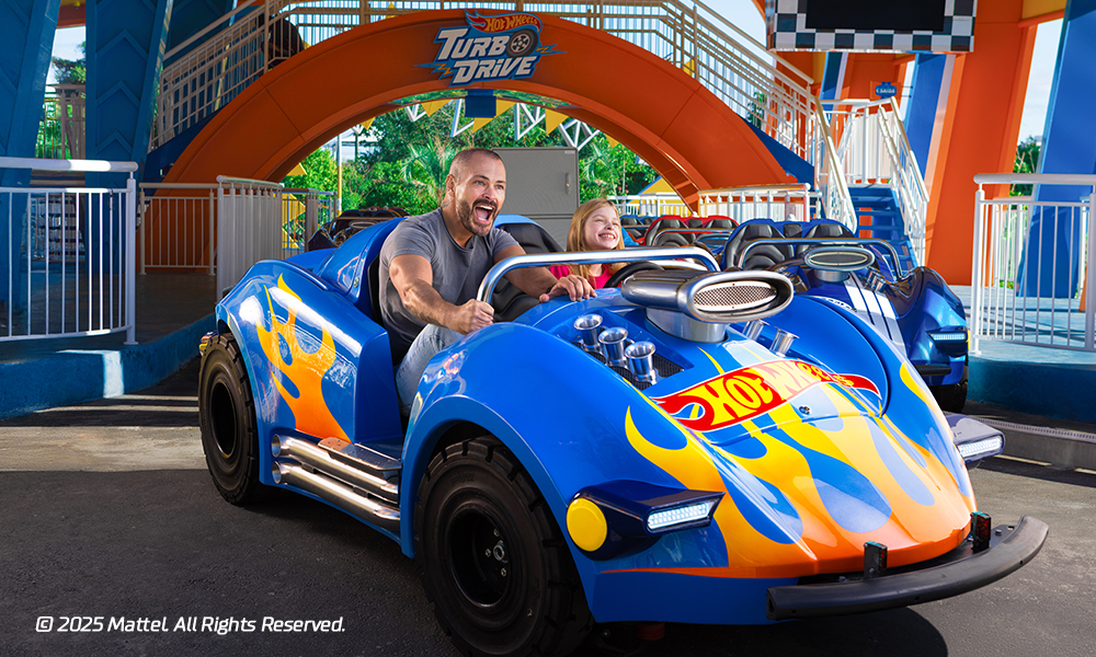 Nova atração ‘Hot Wheels Turbo Drive’ inaugura dia 12/10, Dia das Crianças