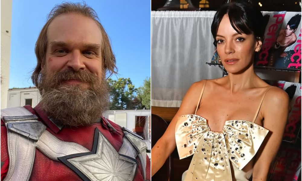 Amante de David Harbour se pronuncia após ser exposta em álbum de Lily Allen