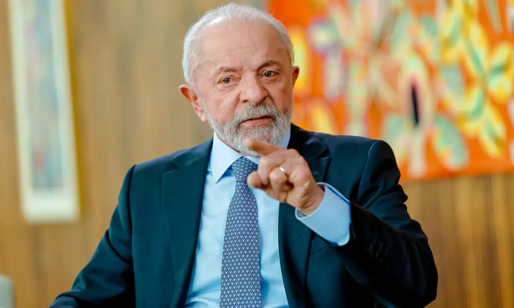 Lula em discurso