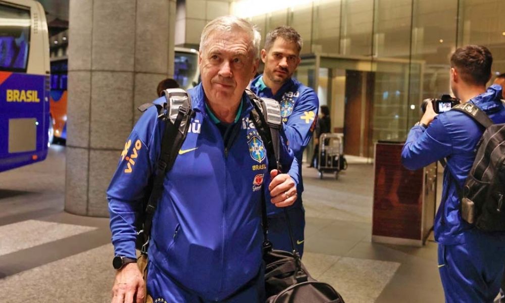 Seleção brasileira chega ao Japão para amistoso preparatório para a Copa do Mundo
