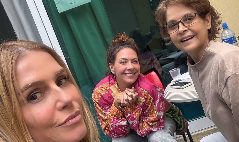 Deborah Secco muda visual e compartilha fotos dos bastidores de ‘Bruna Surfistinha 2’