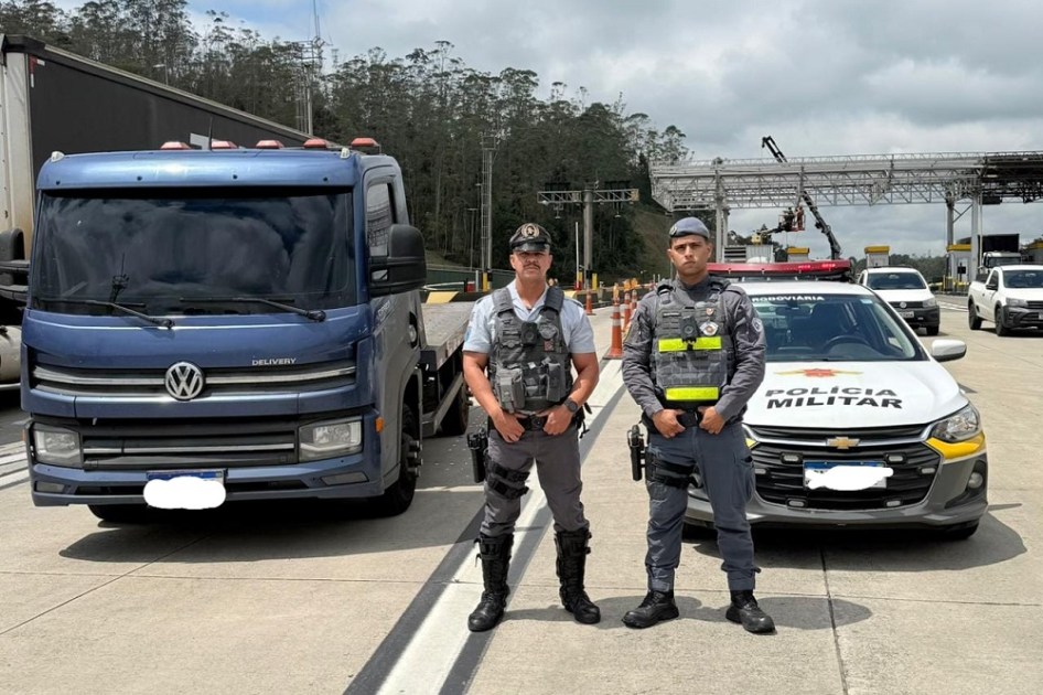 Caminhão apreendido