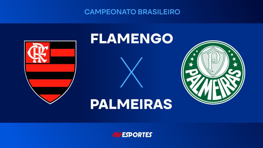 Veja como foi transmissão da Jovem Pan do jogo entre Flamengo e Palmeiras