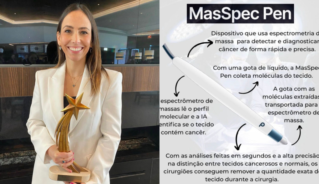 Brasileira Lívia Schiavinato Eberlin desenvolve caneta MasSpec Pen, que detecta câncer em 10 segundos