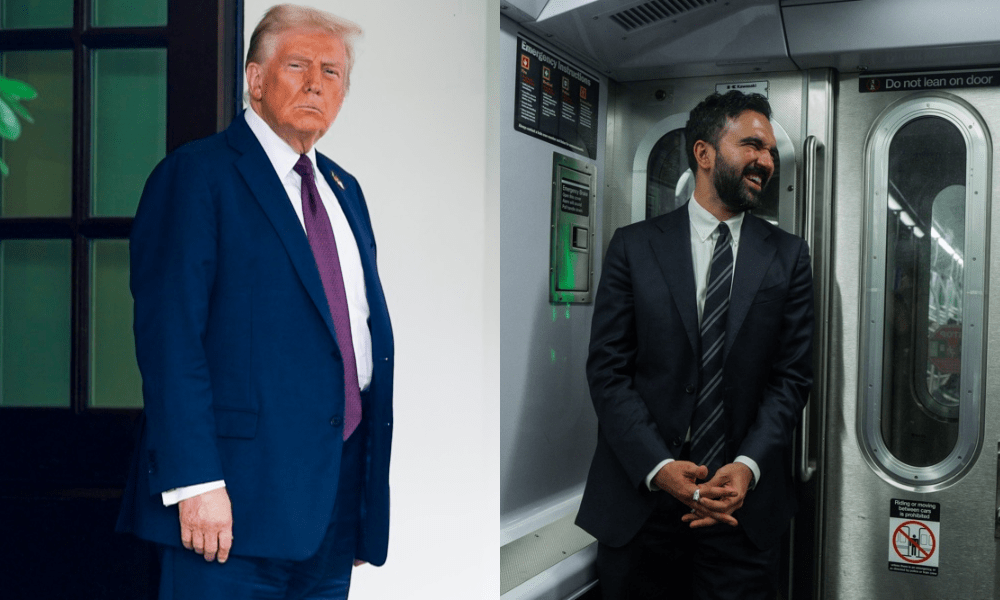 Donald Trump adverte que bloqueará fundos do governo federal para Nova York se o candidato democrata, Zohran Mamdani, se tornar prefeito da cidade