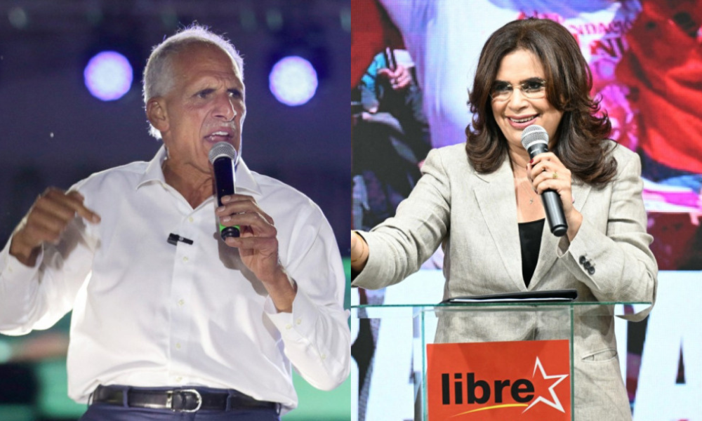 Nasry Asfura, de 67 anos, e Rixi Moncada, de 60, concorrem nas eleições presidenciais de Honduras