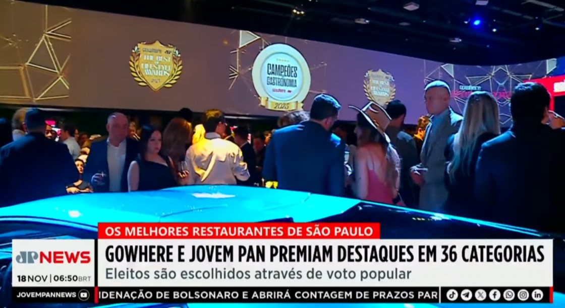 Cena gastronômica de São Paulo celebra seus principais destaques durante a cerimônia do prêmio "Campeões da Gastronomia"