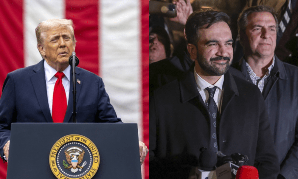 Zohran Mamdani e Donald Trump