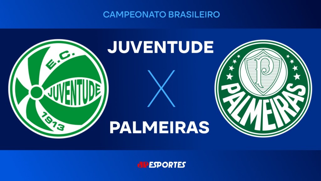 Juventude x Palmeiras: confira a transmissão da Jovem Pan ao vivo