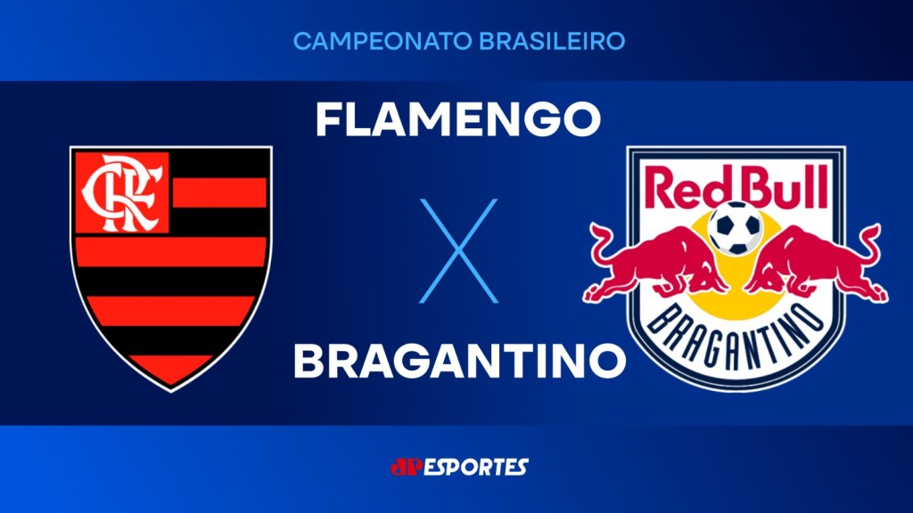 Flamengo x Bragantino: confira a transmissão da Jovem Pan ao vivo