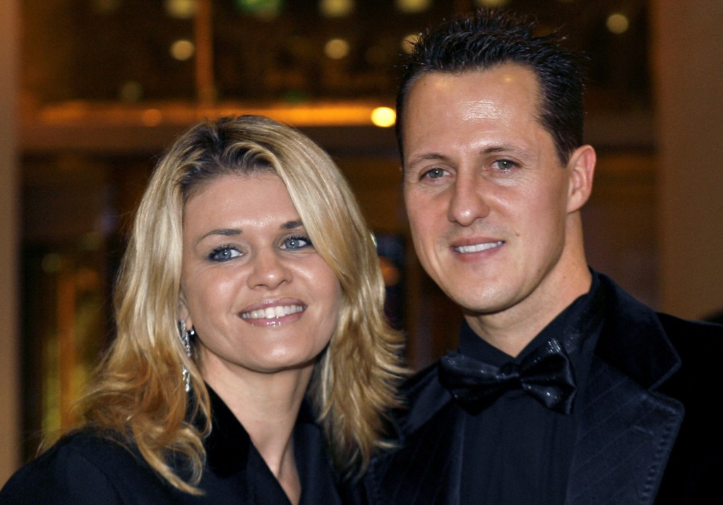 Esposa de Schumacher faz desabafo após 12 anos do acidente: ‘Sinto falta do Michael todos os dias’