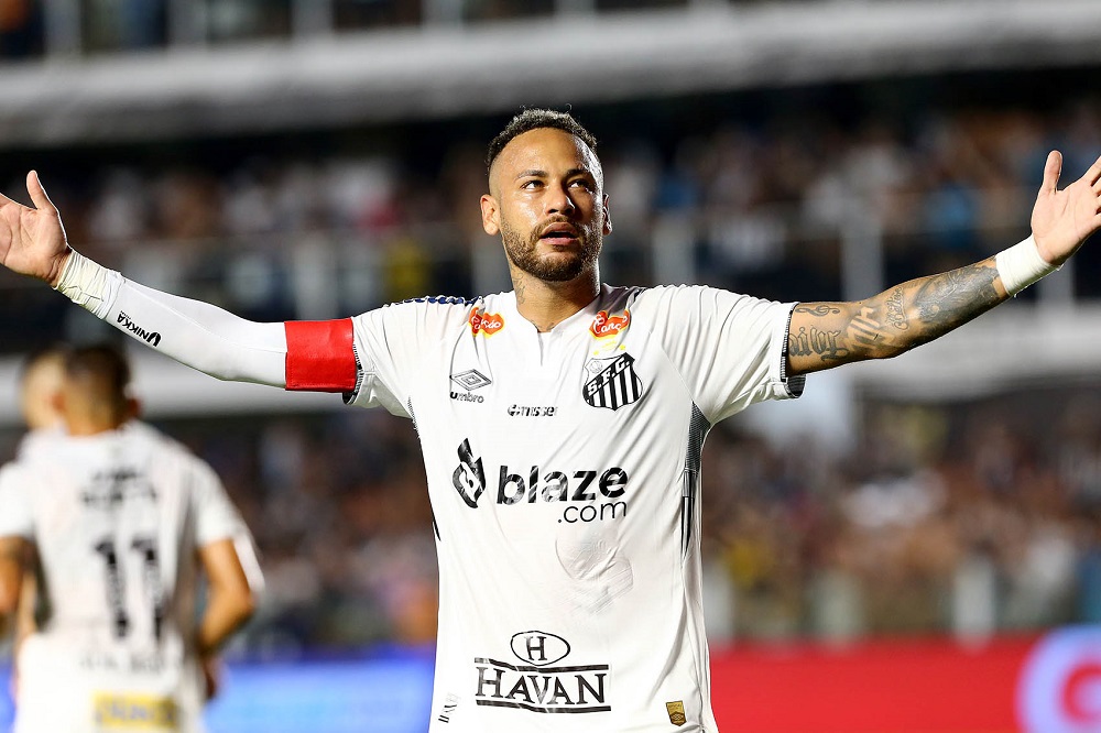 Neymar renova com Santos até dezembro de 2026