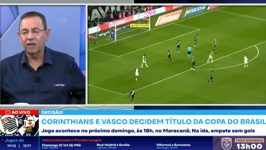 Flávio Prado fala sobre a final da Copa do Brasil durante o Bate-Pronto