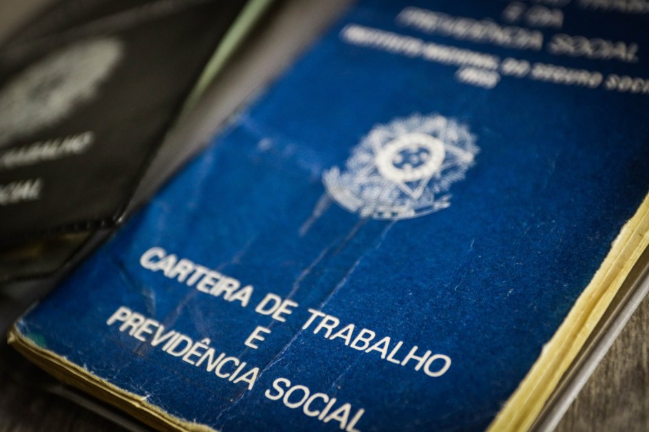 Carteira de trabalho antiga