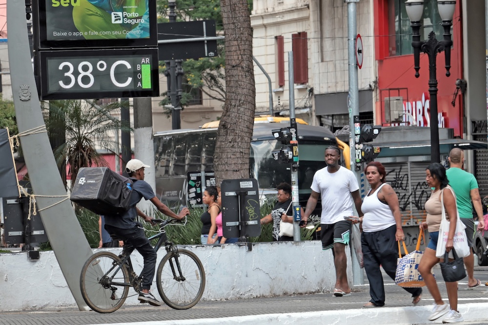 SP chega a 37,2 °C e bate novo recorde de calor para dezembro